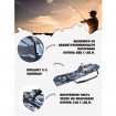 Чехол для удочек, спиннинга 140см Камуфляж Синий