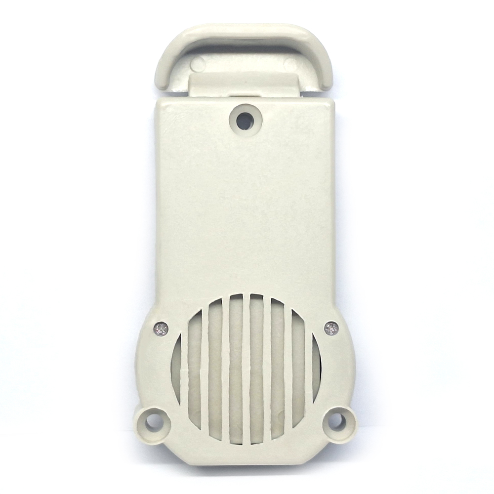 Клапан сливной на транец 34-40 мм, шибер, №3.3, светло-серый