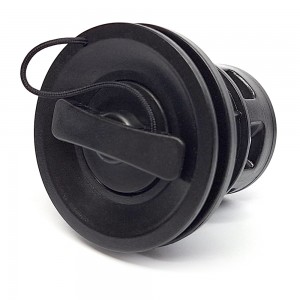 Воздушный клапан для надувной лодки, BRAVO 2014, черный