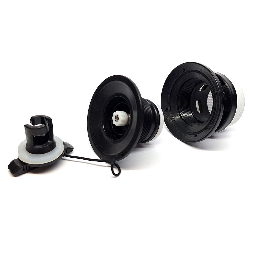 Воздушный клапан для надувной лодки, SUP, BRAVO 2014, черный с защитной сеткой