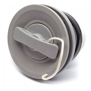 Воздушный клапан для надувной лодки, SUP, BRAVO 2014, светло-серый с защитной сеткой