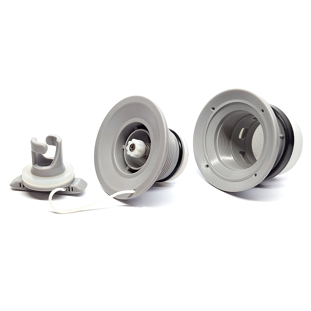 Воздушный клапан для надувной лодки, SUP, BRAVO 2014, светло-серый с защитной сеткой