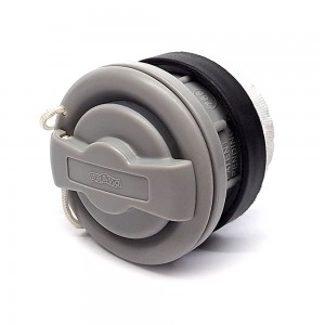 Воздушный клапан для надувной лодки, SUP, BRAVO MINI, светло-серый с защитной сеткой