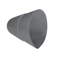 Конус лодки пвх №1.1, 30 градусов, серый