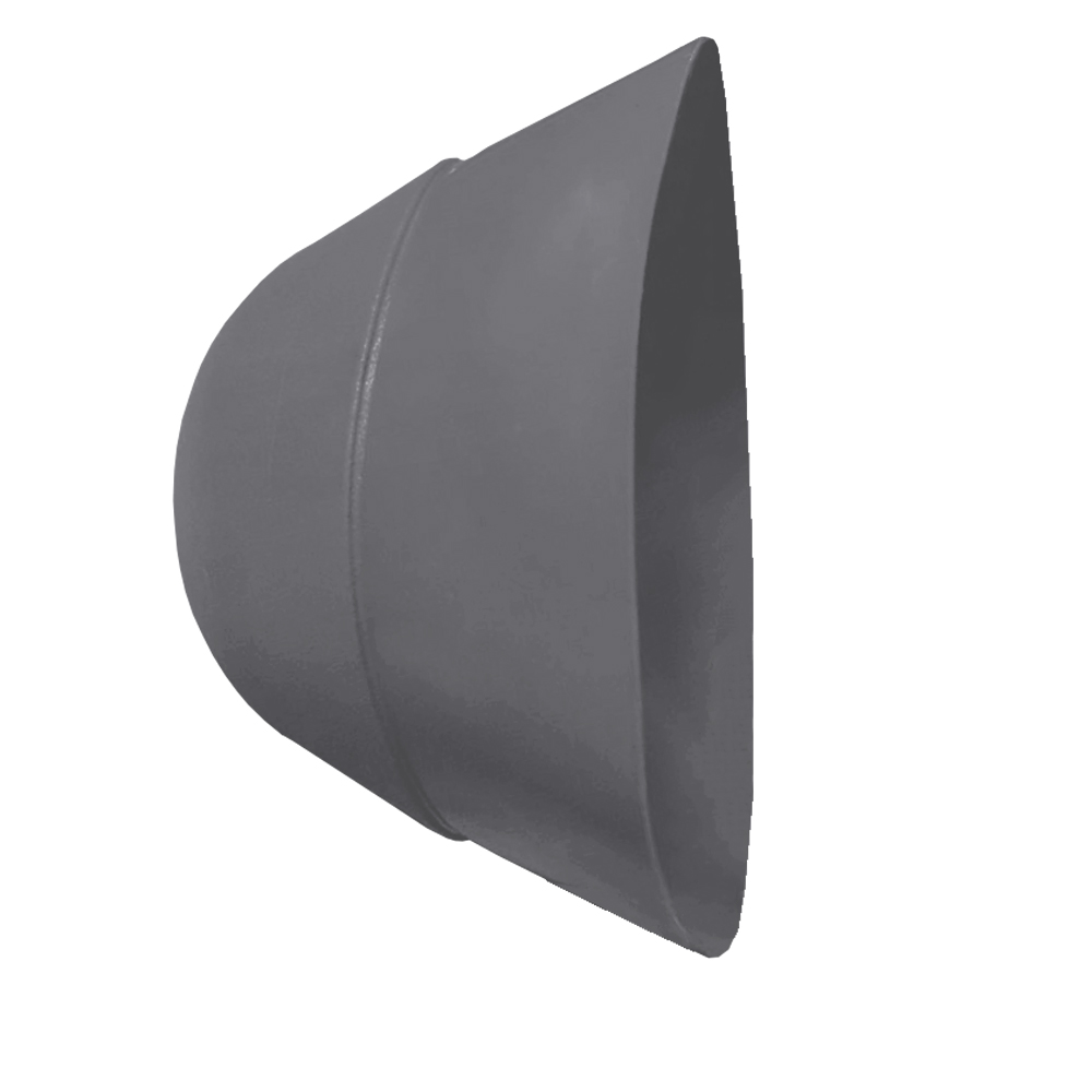 Конус лодки пвх №1.1, малый, серый