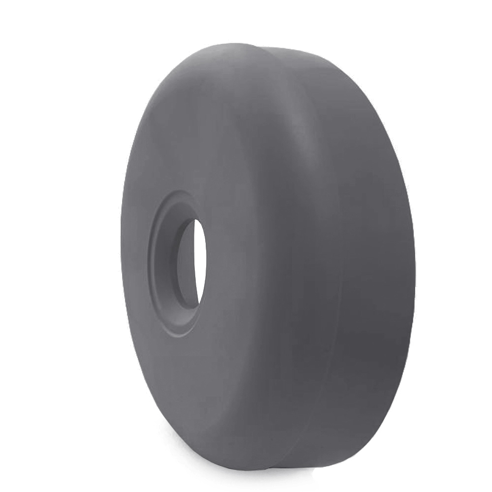 Законцовка баллона лодки пвх №1.1, серый, с отверстием под клапан