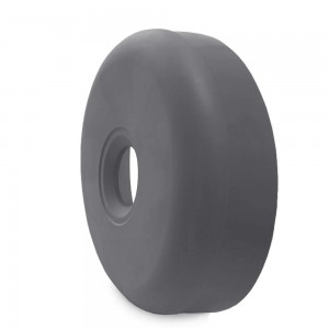 Законцовка баллона лодки пвх №1.1, серый, с отверстием под клапан