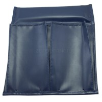 Карман для лодки на ликтрос, 2 отсека, №1.5 Темно-синий