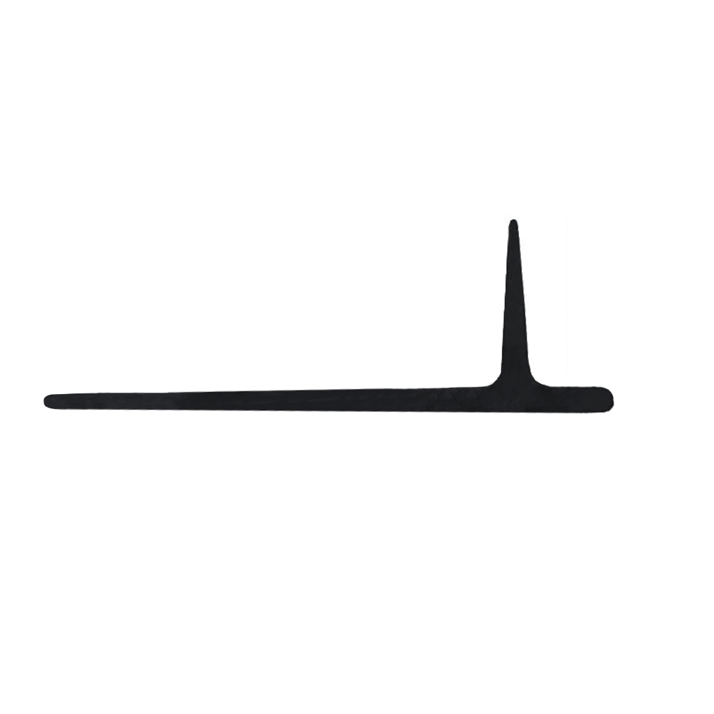 Интерцептор черный профиль лента для лодок ПВХ №1.1