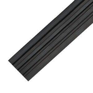 Привальный брус 45 черный №1.1 Привальный брус 45 черный №1.1