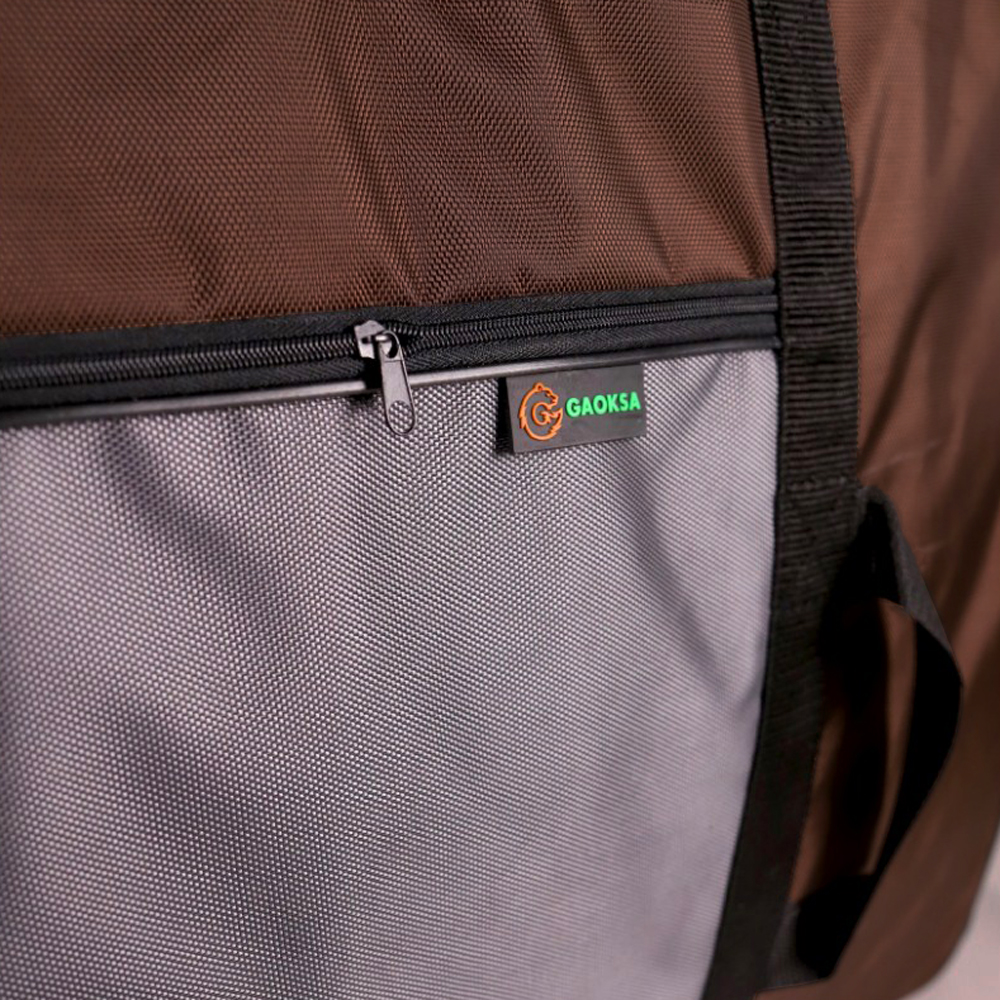 Сумка, чехол для переноски лодочного мотора, универсальный 20 коричневую premium