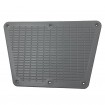 Накладка транца внешняя Rectangle №1.1 серая