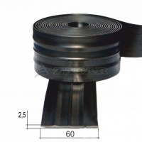 Привальный брус, лента 60 черная Light