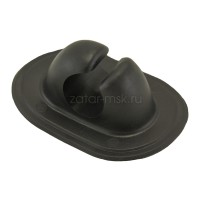 Держатель весла черный Round Edges №1.1 32мм