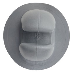 Держатель весла серый Сircle Max №1.1 32мм