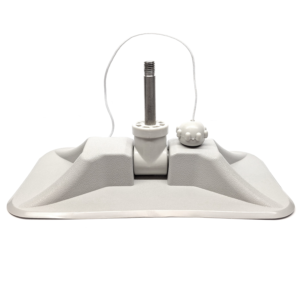 Уключина для лодки ПВХ №3.3, нержавеющая сталь, светло-серая