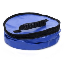 Складное ведро для прикормки ПВХ 30х22 Синий